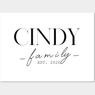 Cindy Family EST. 2020, Surname, Cindy Posters and Art